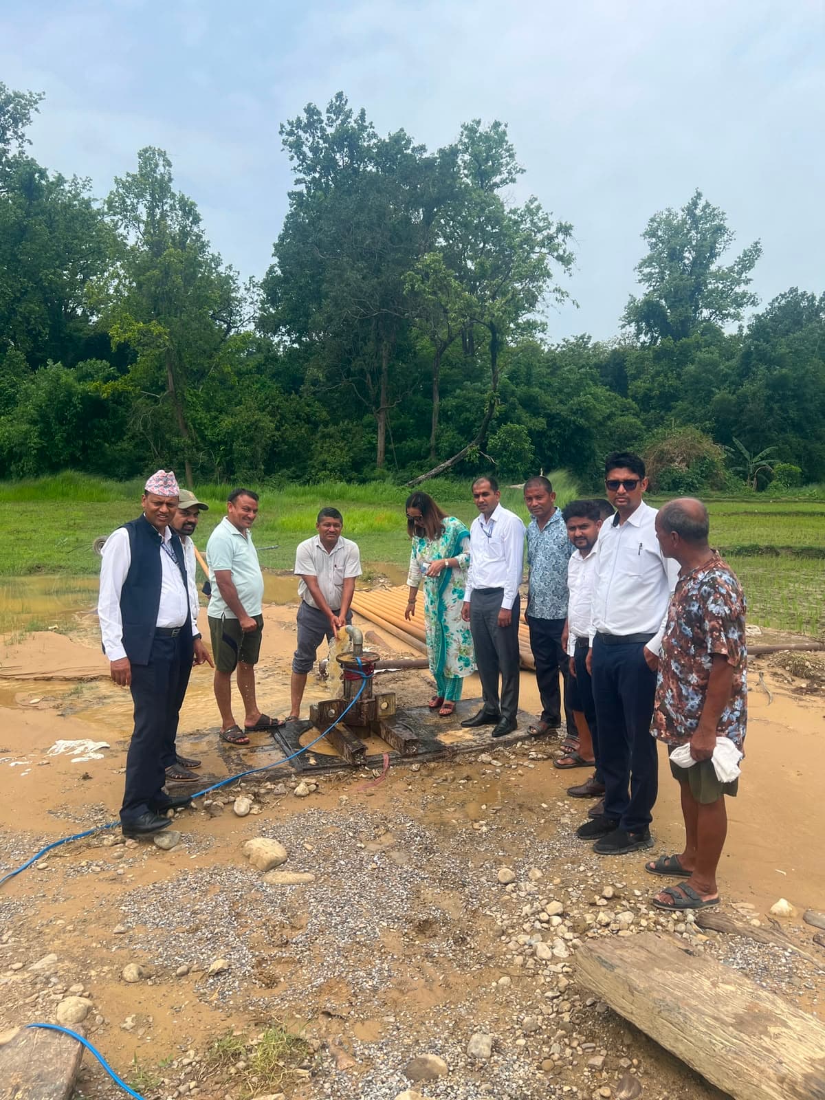 Ground water irrigation project