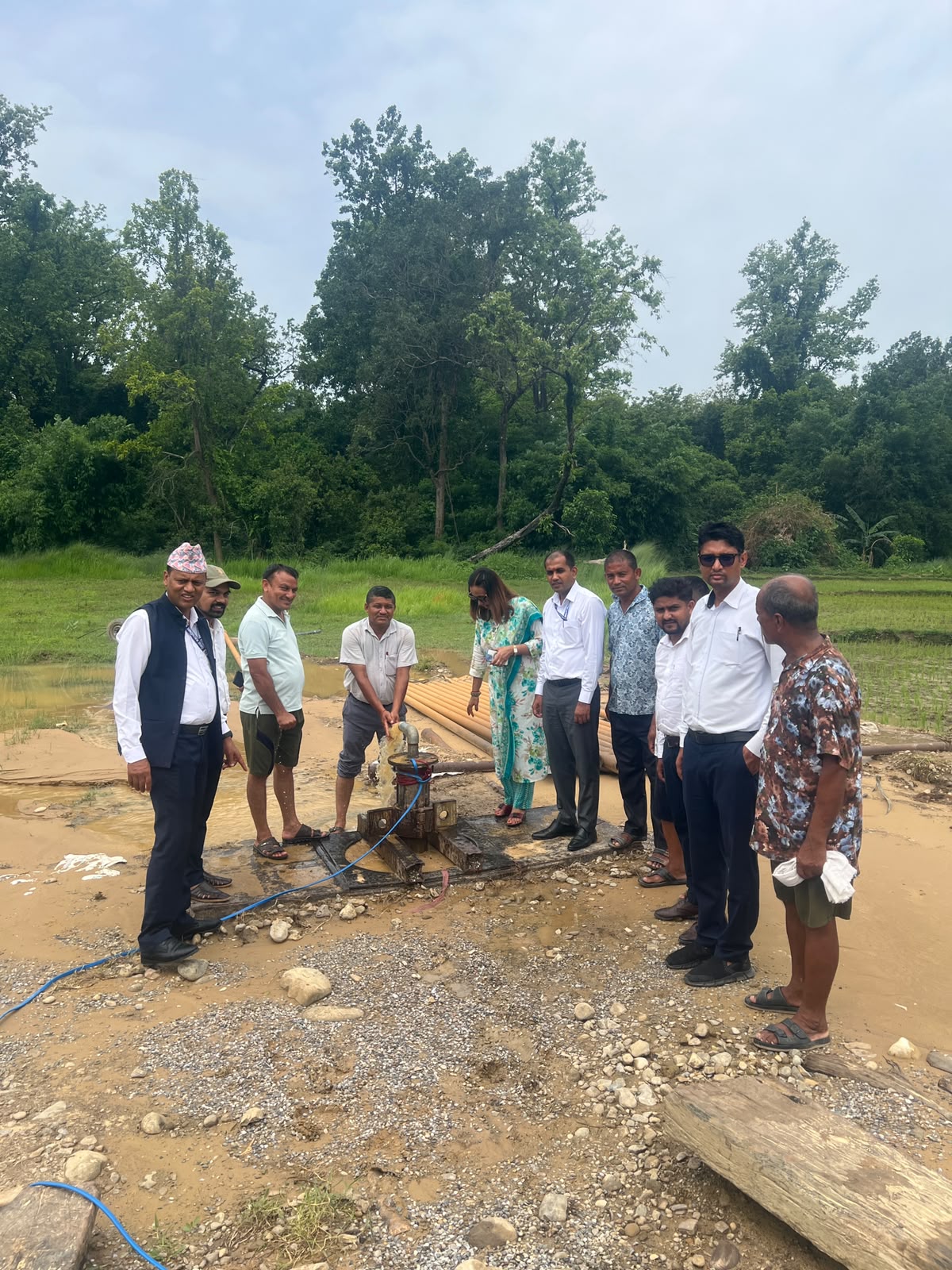 Ground water irrigation project